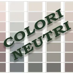 Campione di colori neutri per pareti: tonalità di grigio, beige e rosa pallido per un ambiente sereno.
