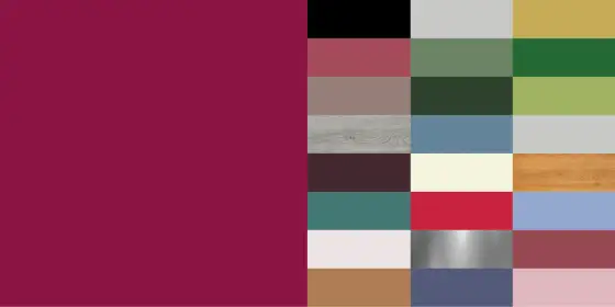 Abbinamento colori bordeaux - le palette che funzionano davvero